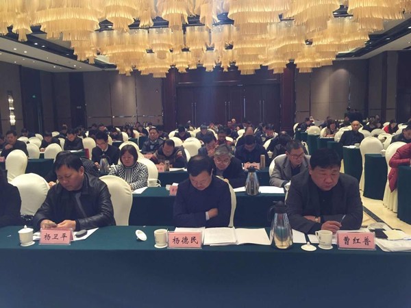 3. 公司副董事長、總經(jīng)理曹紅普認真聽取協(xié)會工作報告3.jpg